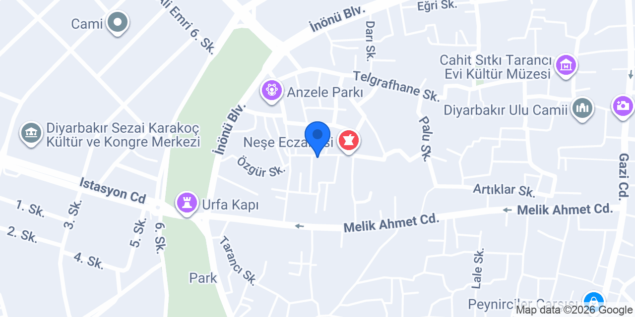 Buket Eczanesi konumu