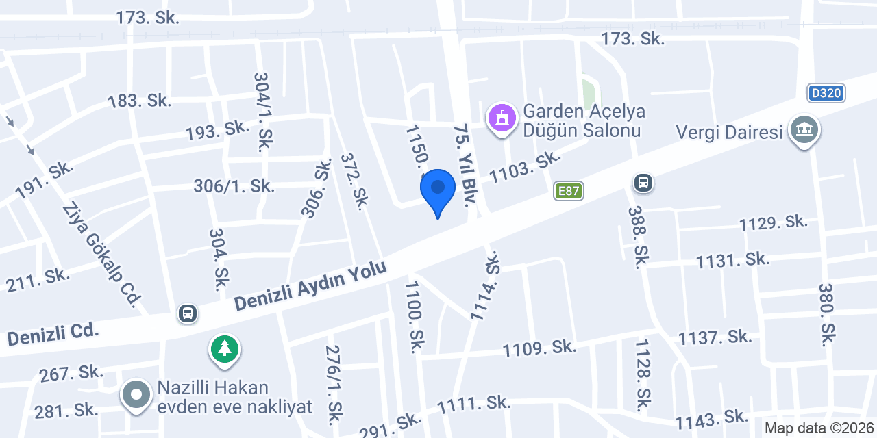 çam halı mobilya mağazaları konumu