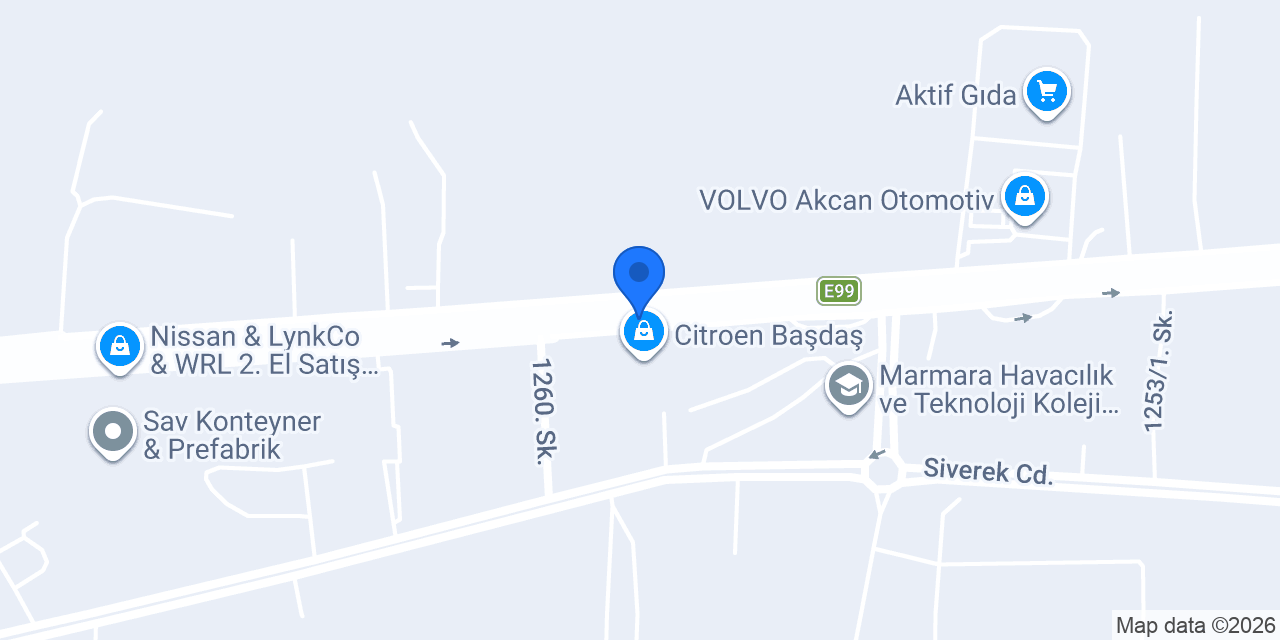 İVECO Başdaş konumu