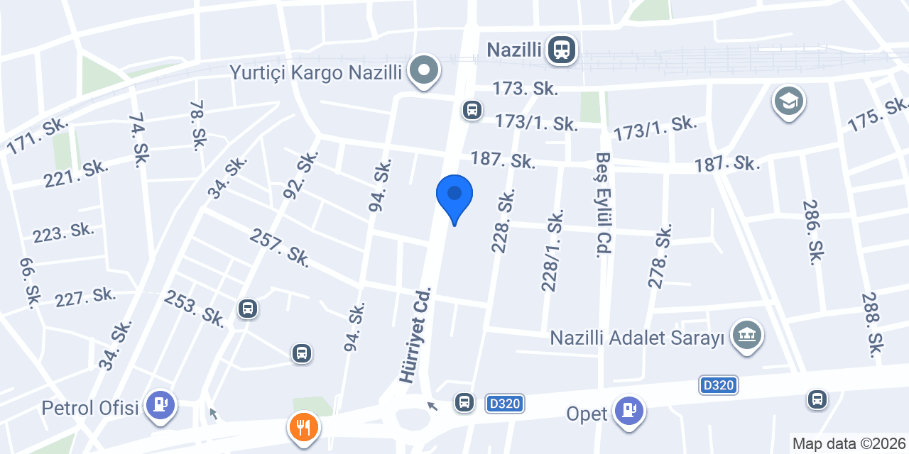 Trend Mobilya konumu