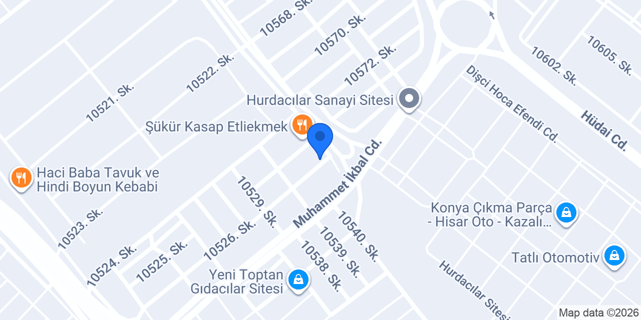 Çolakoğlu Boya - Hırdavat konumu
