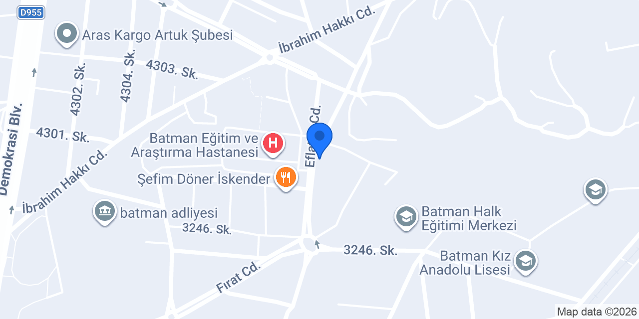 ACET ECZANESI konumu