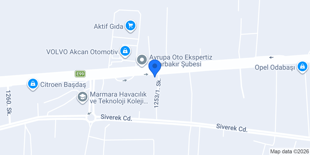 TR DETAY OTO EKSPERTİZ konumu