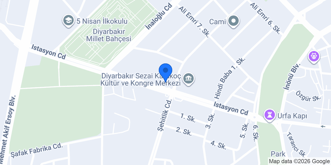 İnönü Ortaokulu konumu