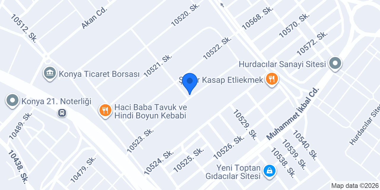AKF Tarım konumu