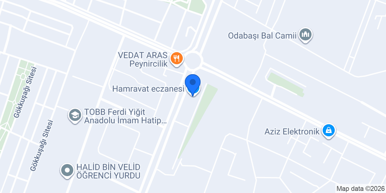 Hamravat eczanesi konumu