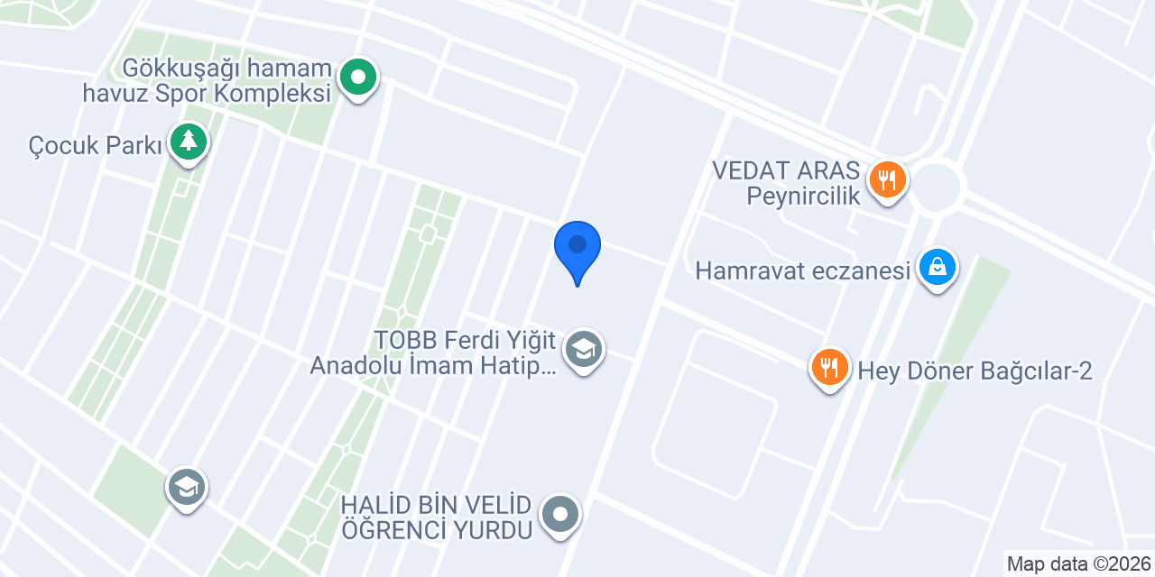 Selahaddin Eyyubi İlkokulu konumu