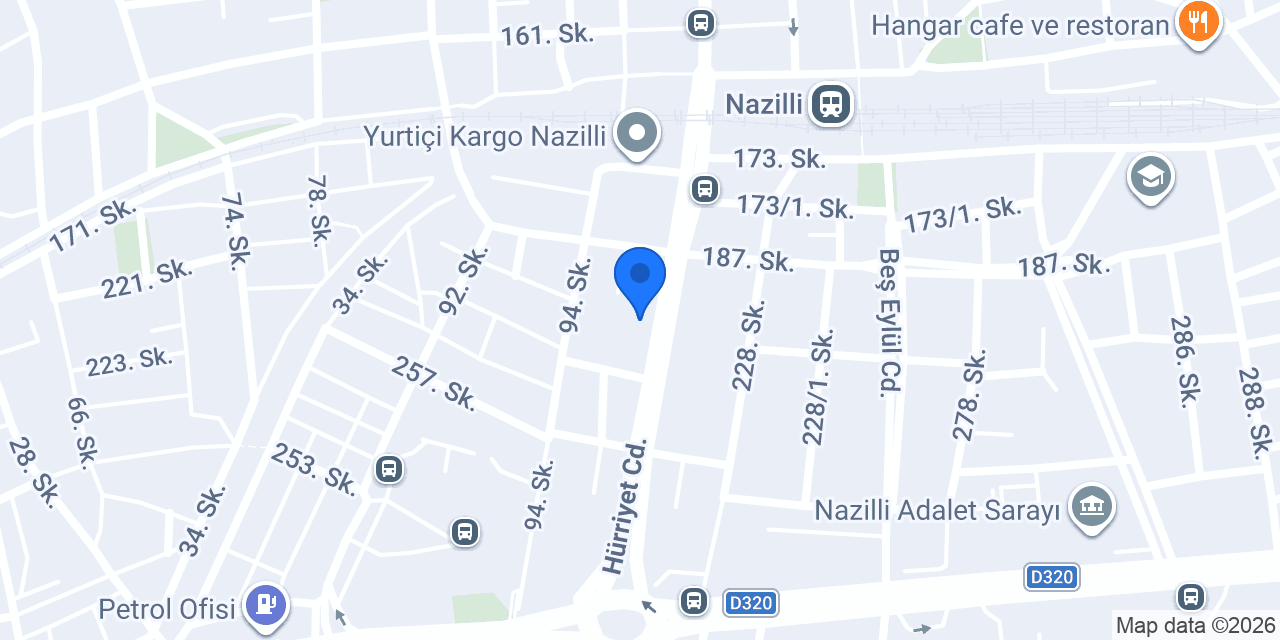 Doğtaş Exclusive Nazilli konumu