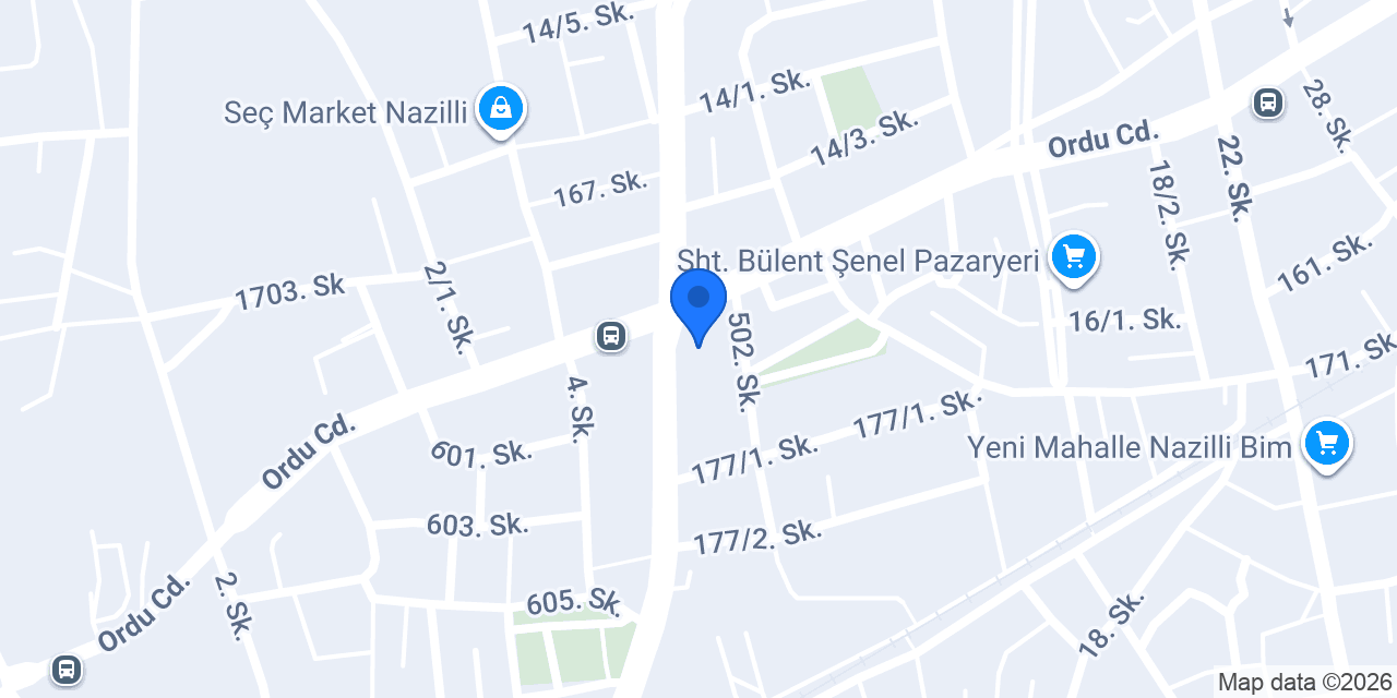 Elit Veteriner Kliniği Nazilli konumu