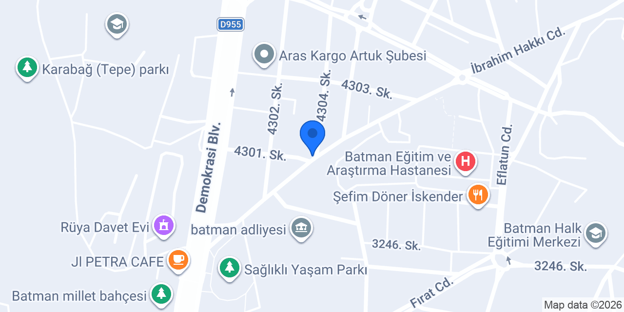 Lotus Çiçekçilik konumu