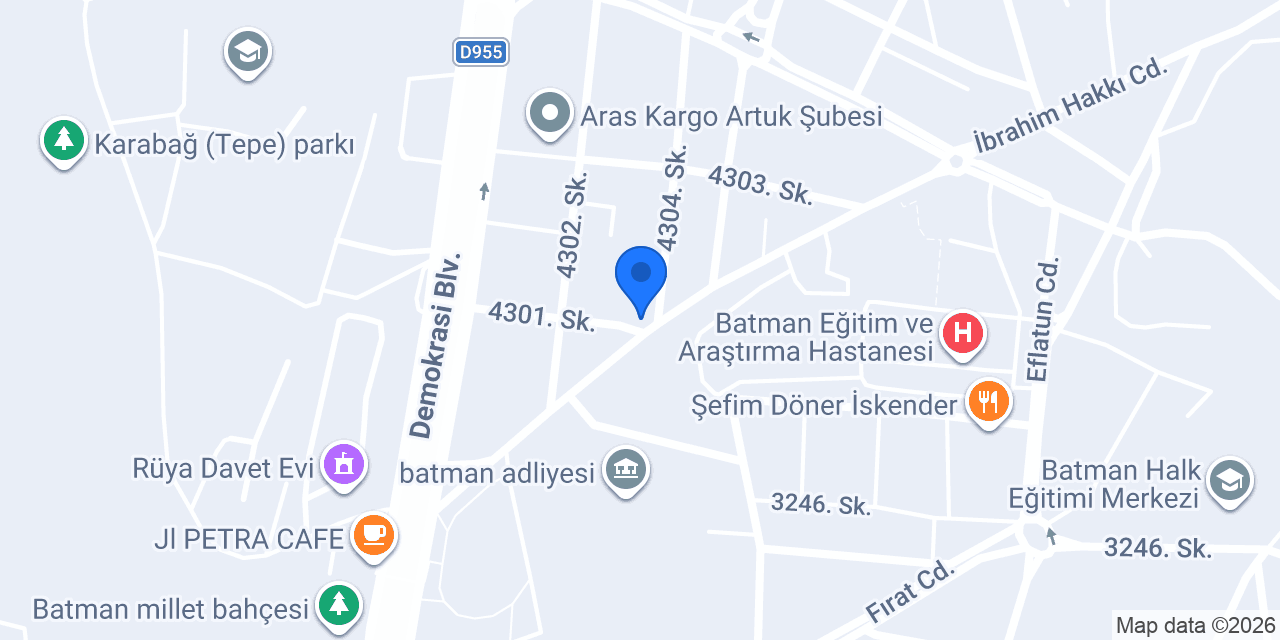 Ceylan Rent A Car konumu