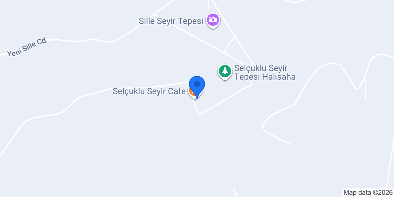 Selçuklu Seyir Cafe konumu