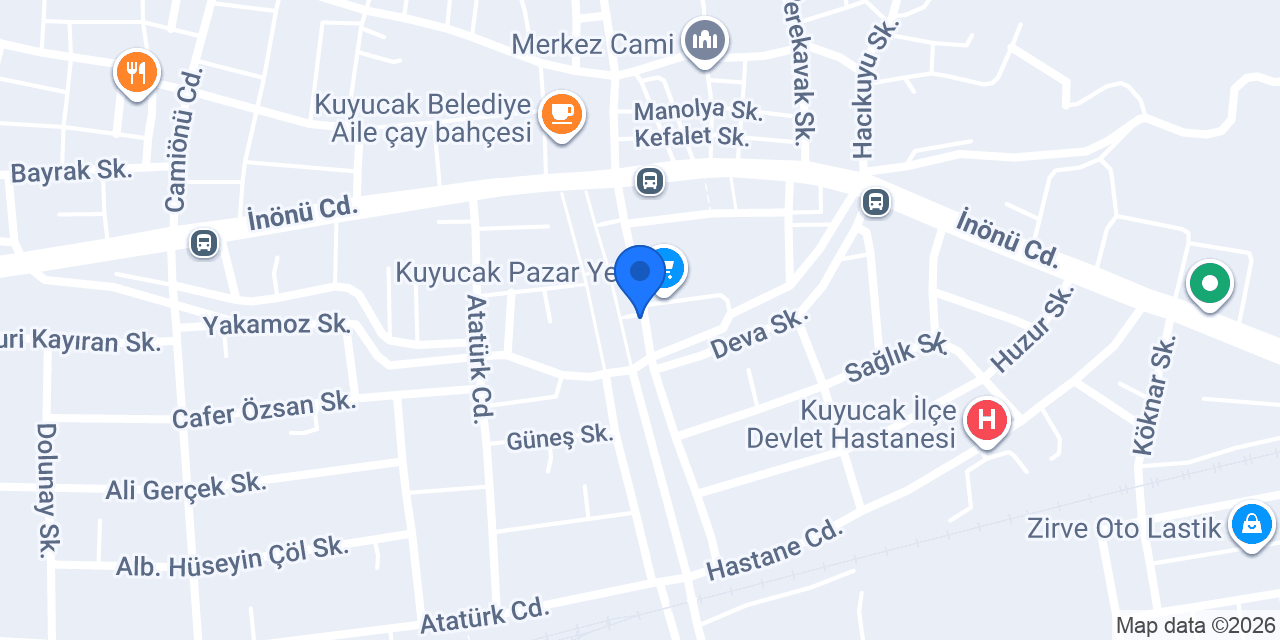 Kuyucak ülkü ocağı konumu