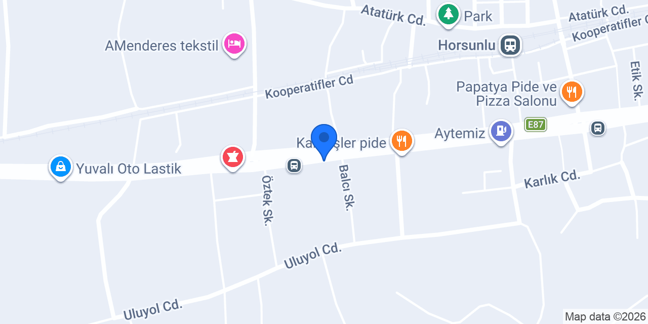 Aksaycık Ticaret Limited Şirketi konumu
