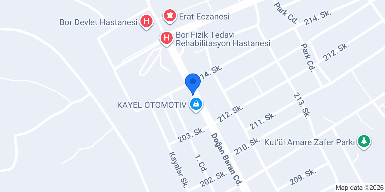 Özay Eczanesi konumu