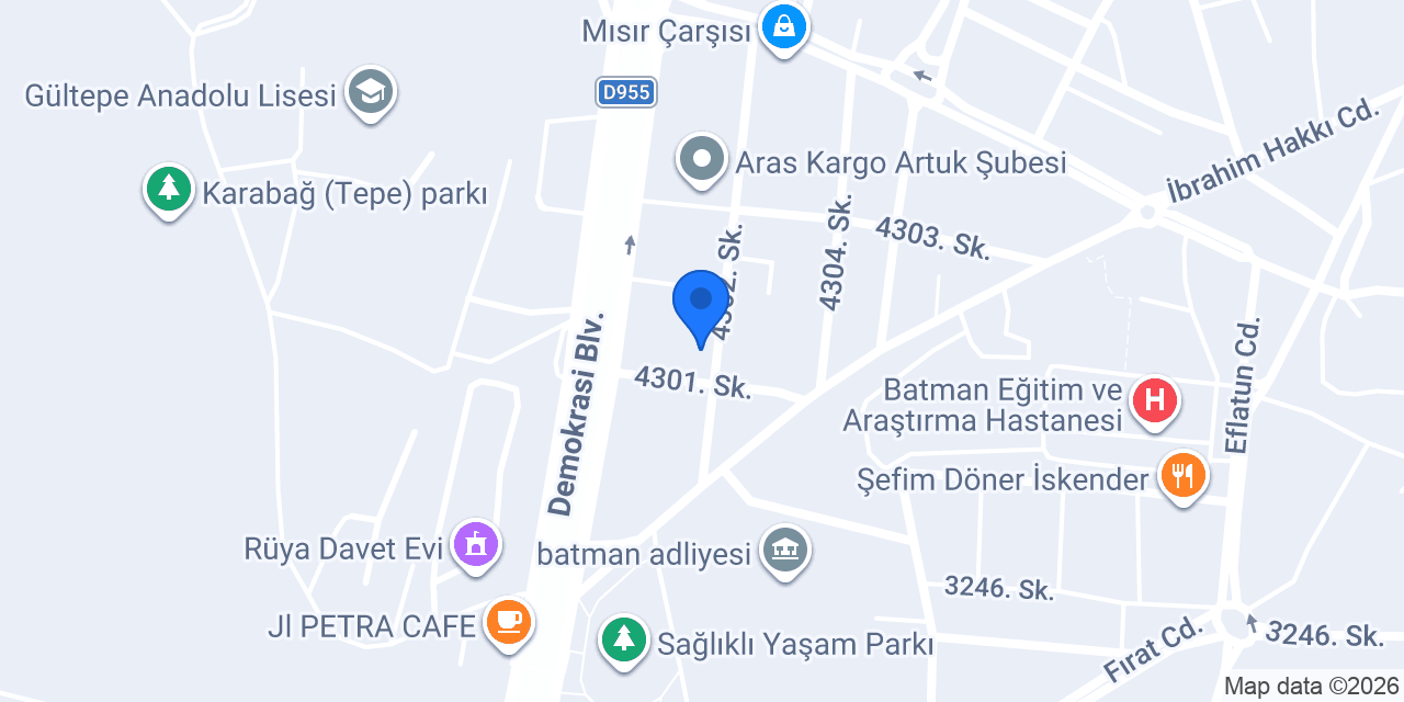 Kıvanç Adana Kebap Gültepe konumu