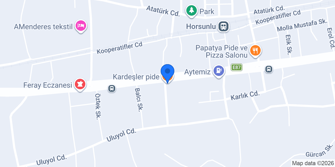 Kardeşler pide konumu