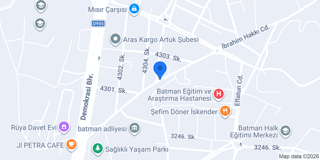 Şarlo Çiçek Ve Hediyelik konumu