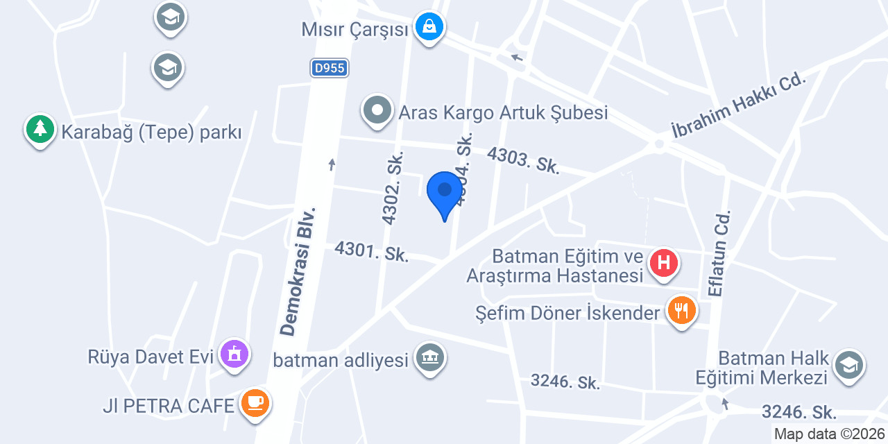 Haccam Batman konumu