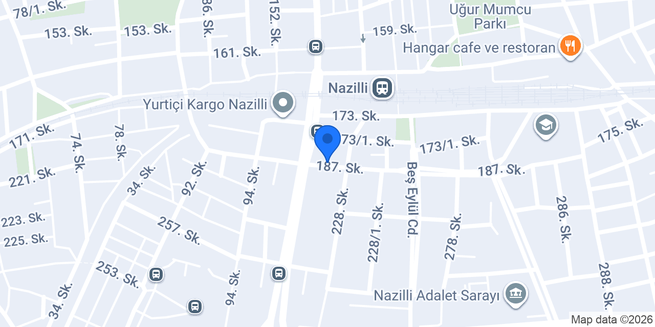 NAZİLLİ ARGE BİLGİSAYAR LTD.ŞTİ. konumu