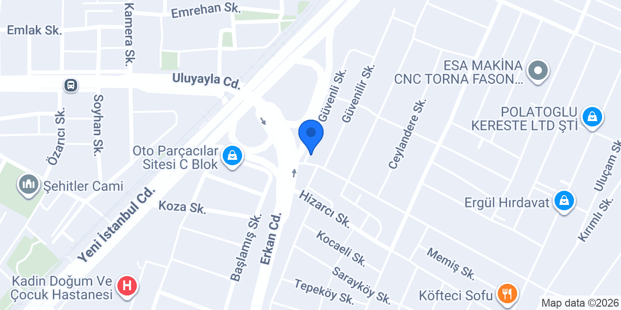 Goorcak Ypı Merkezi konumu