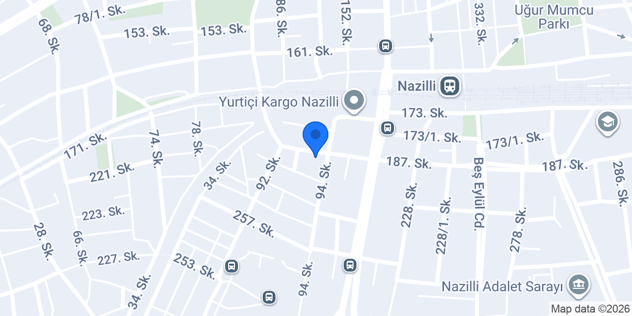 DHL eCommerce - Nazilli Şubesi konumu
