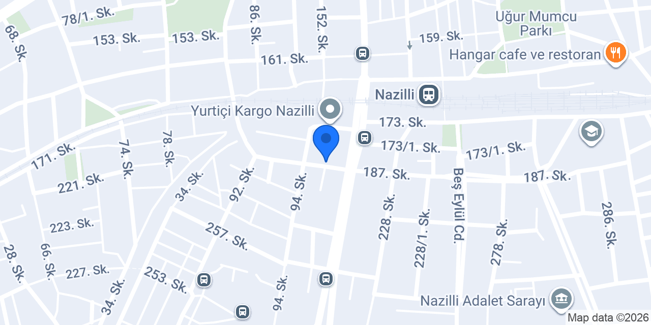 Nazilli Çetmen konumu