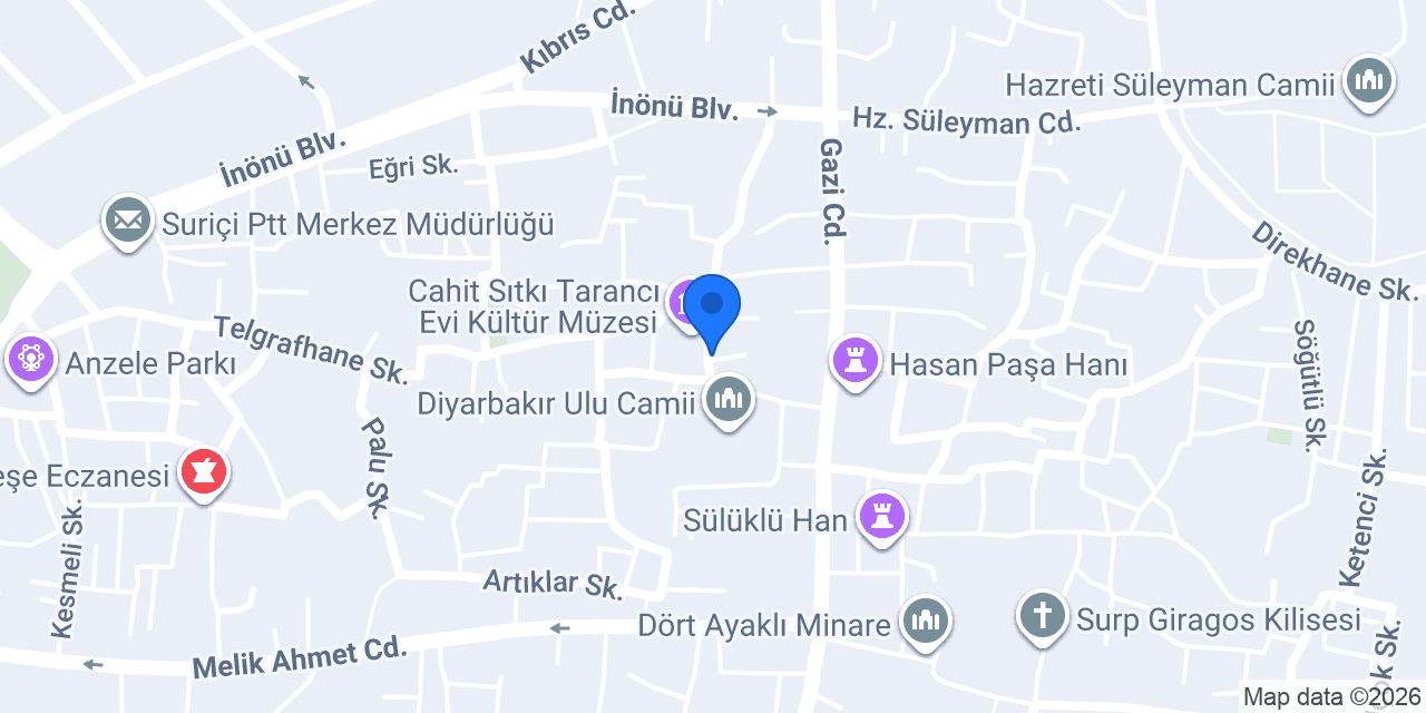 Cigerci Apo Suriçi konumu