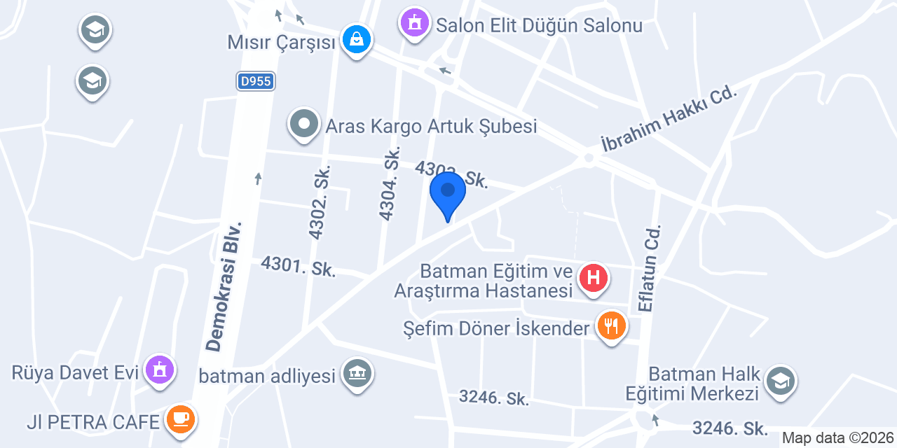 Bodakçi Eczanesi konumu