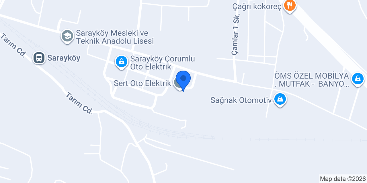 ART OTO SERVİS konumu