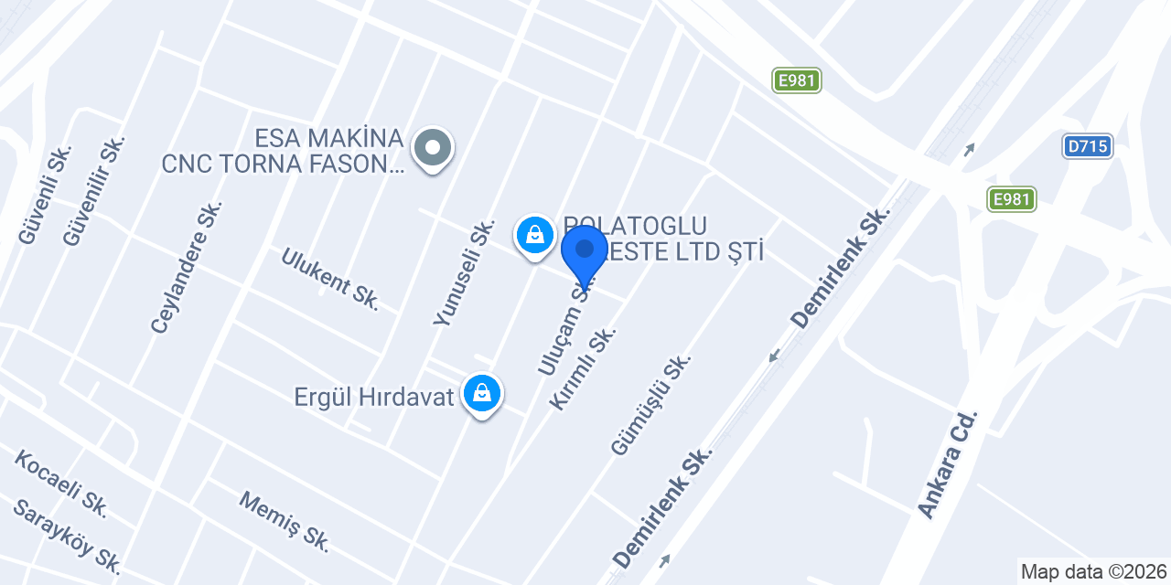 Akbaşlar Mobilya & Dekorasyon konumu