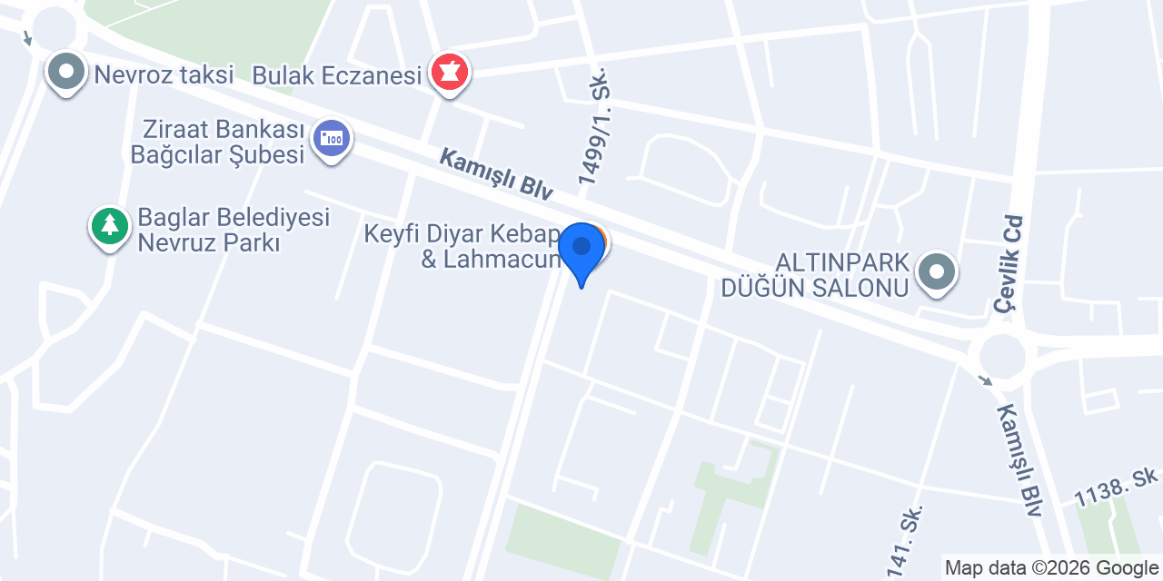 Kuaför Barış Demirbaş konumu