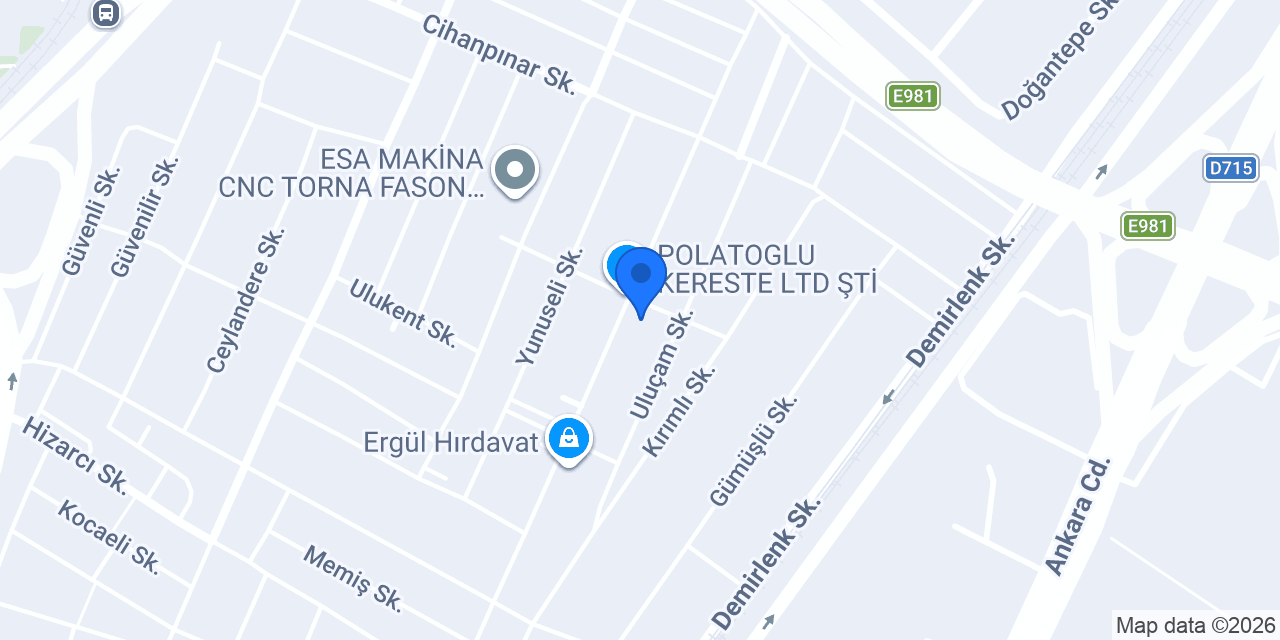 Yasin Mobilya & Ahșap konumu