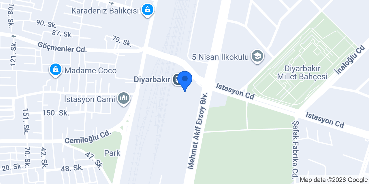 İstasyon çay bahçesi konumu