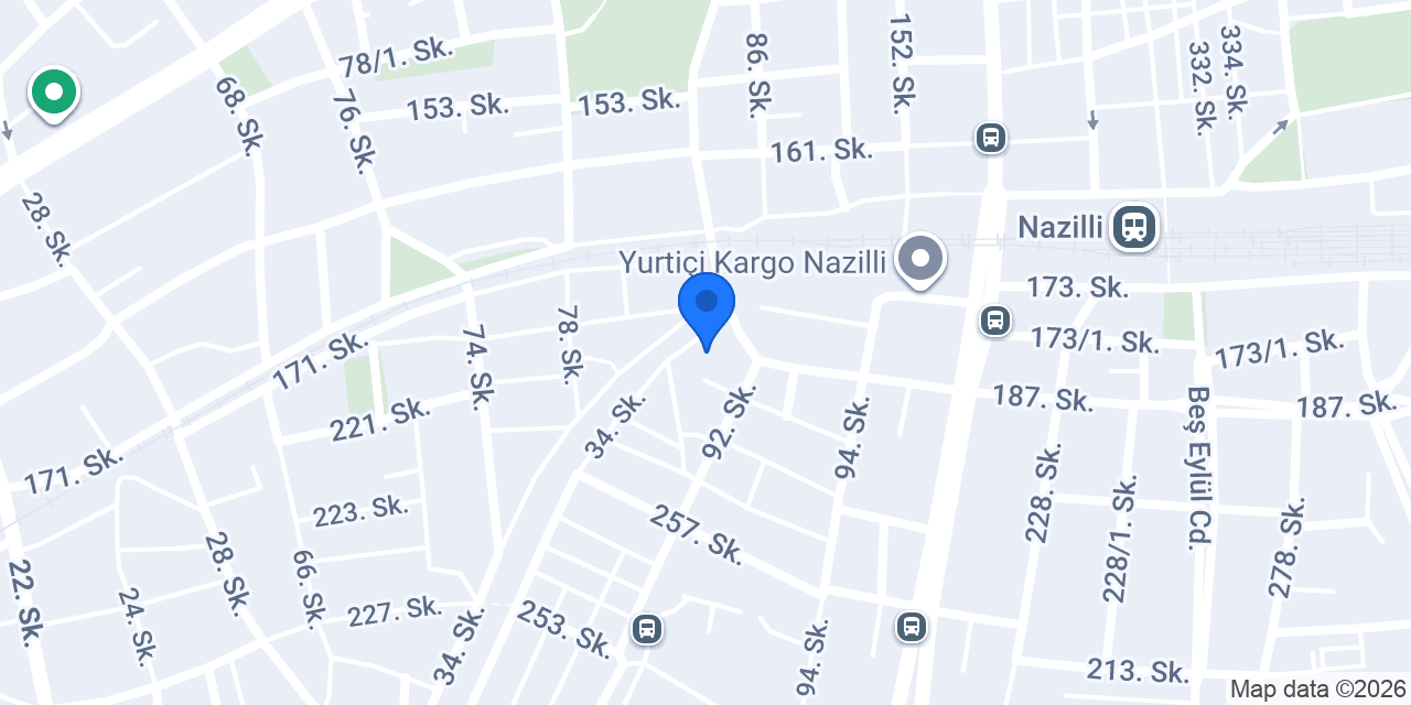 Mavi - Nazilli Bamboo konumu