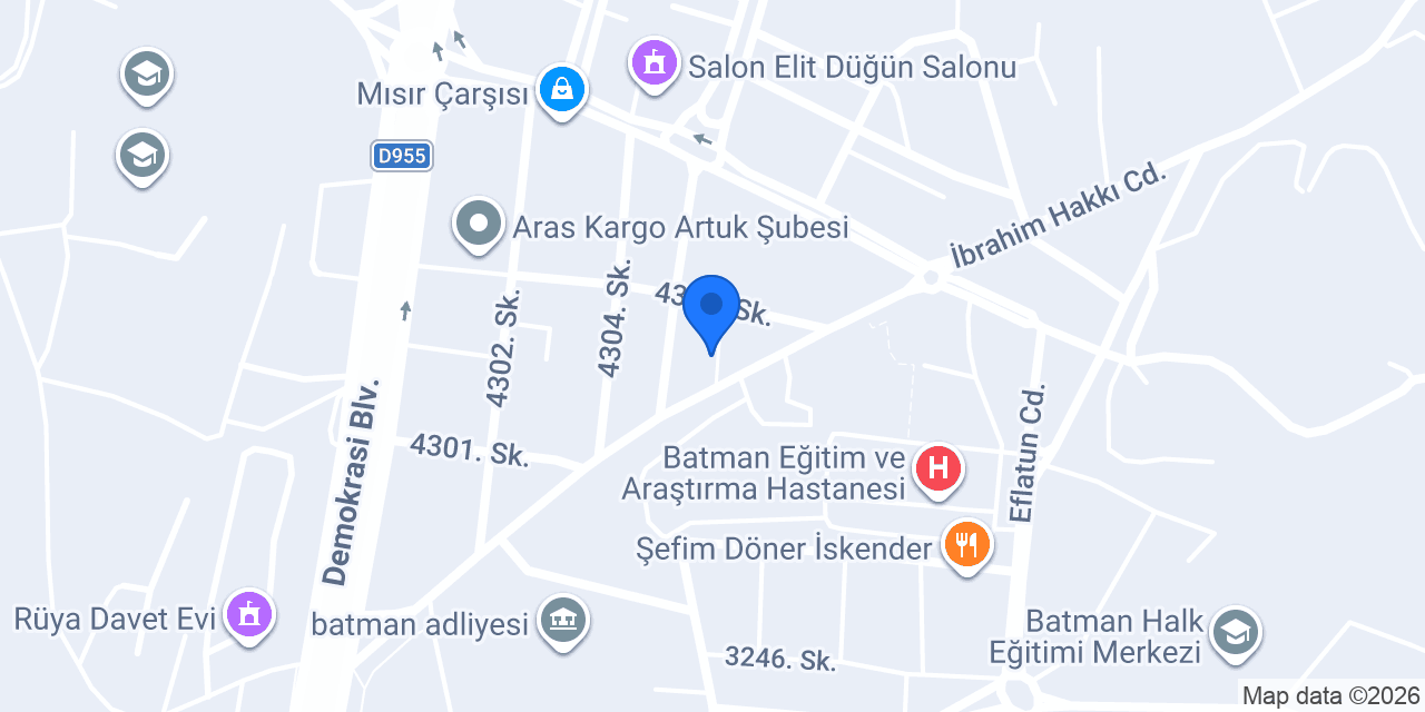 Araştırma Eczanesi konumu