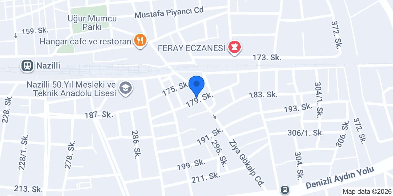 Safir Suit Otel Nazilli konumu