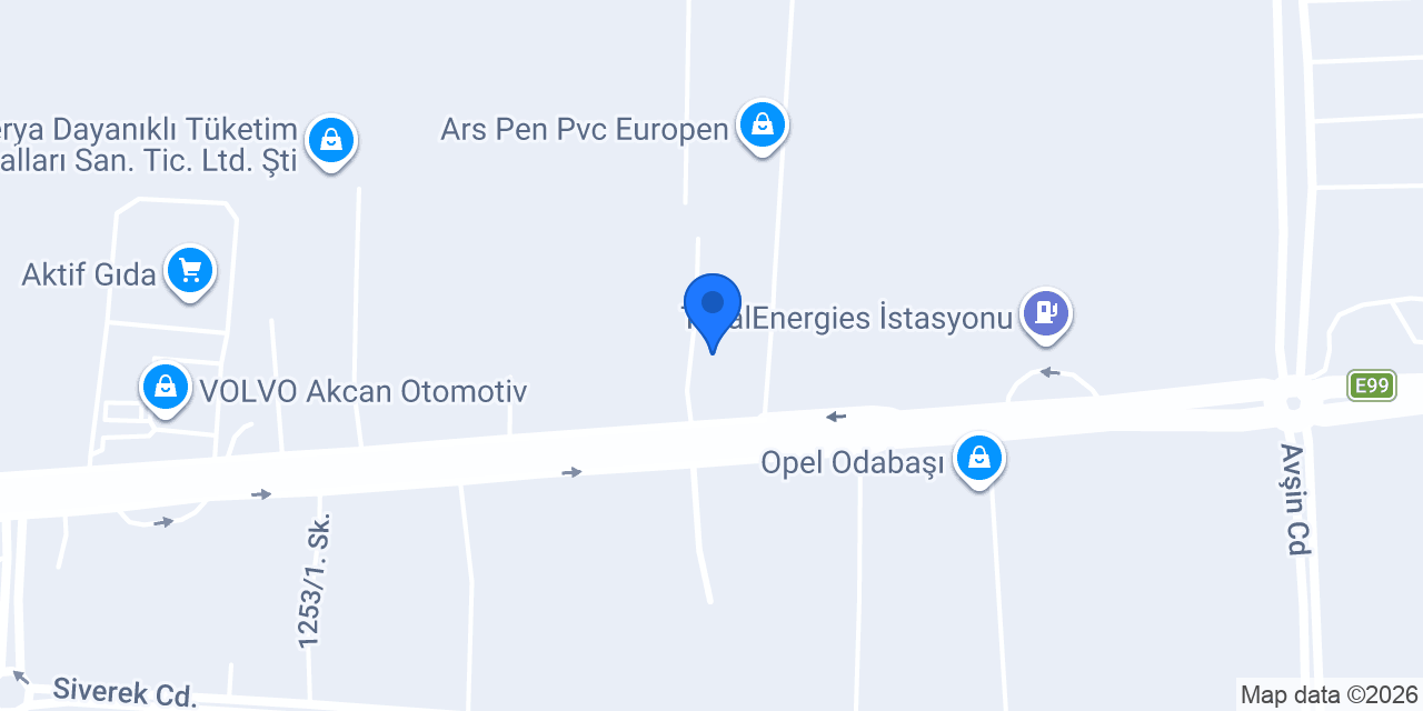 Güvensan Çelik Kapı konumu