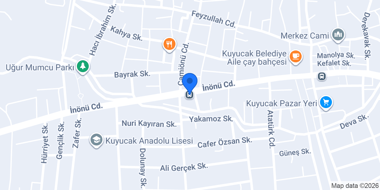 İsmail Işık Unlu Mamulleri konumu
