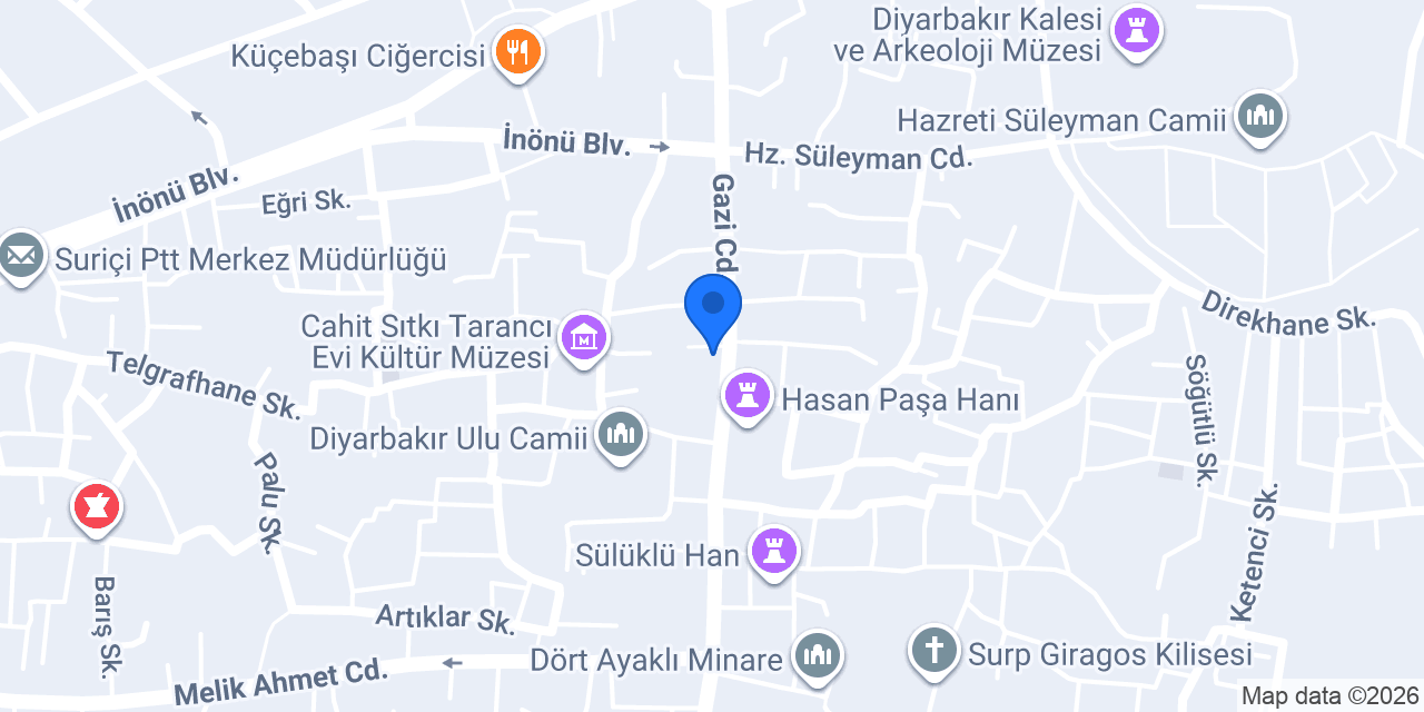 Fırın-ci Sur konumu