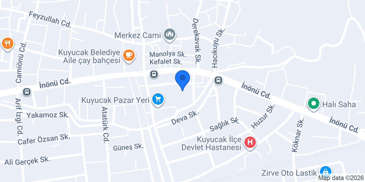 Diriliş Çay Ocağı konumu