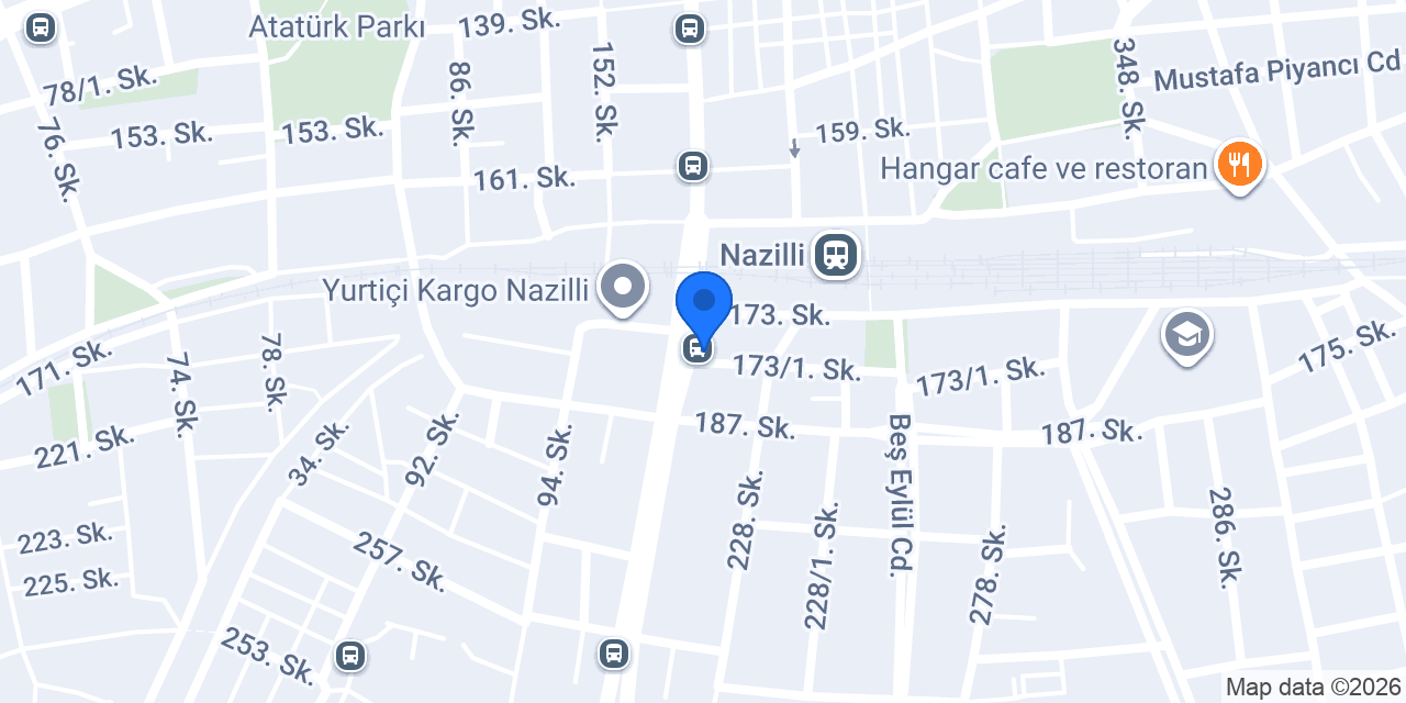 Genç Rent A Car konumu