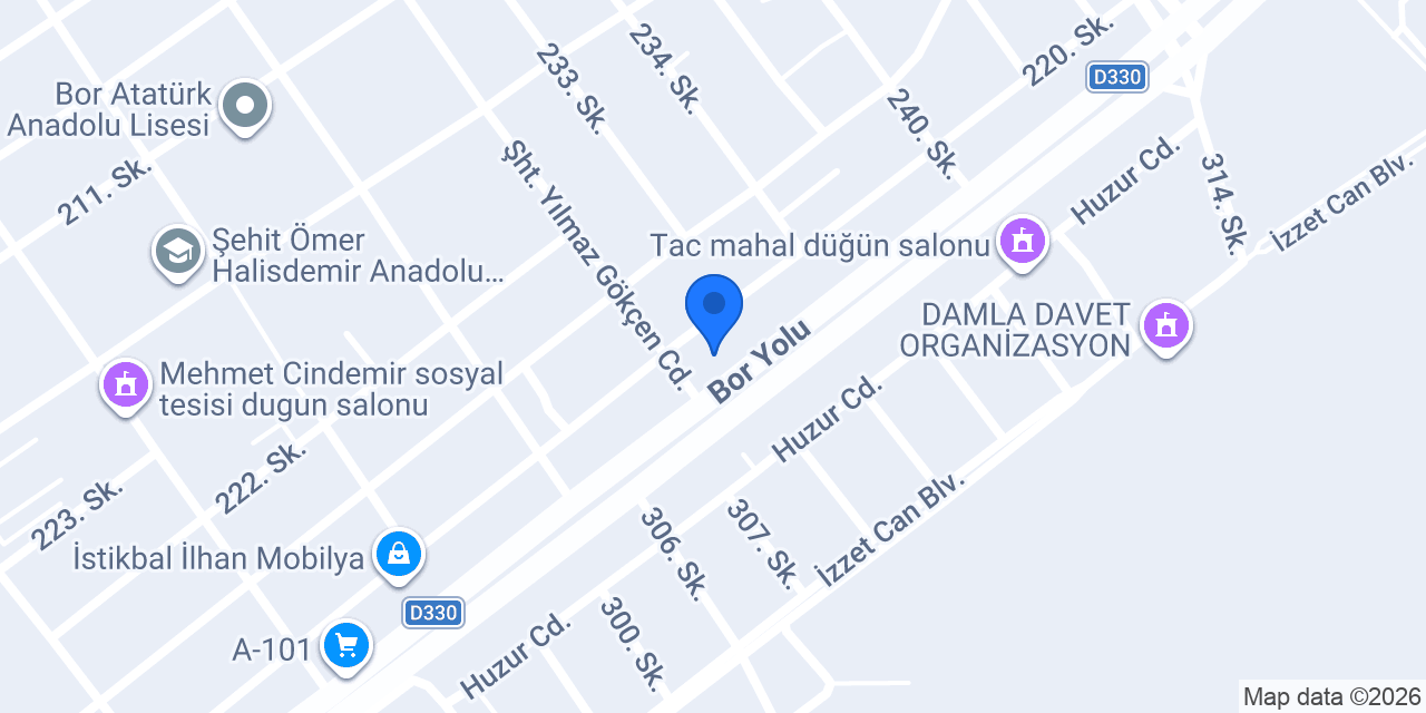 Emirhan Otomotiv konumu