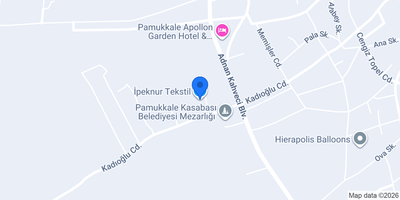 İpeknur Tekstil konumu