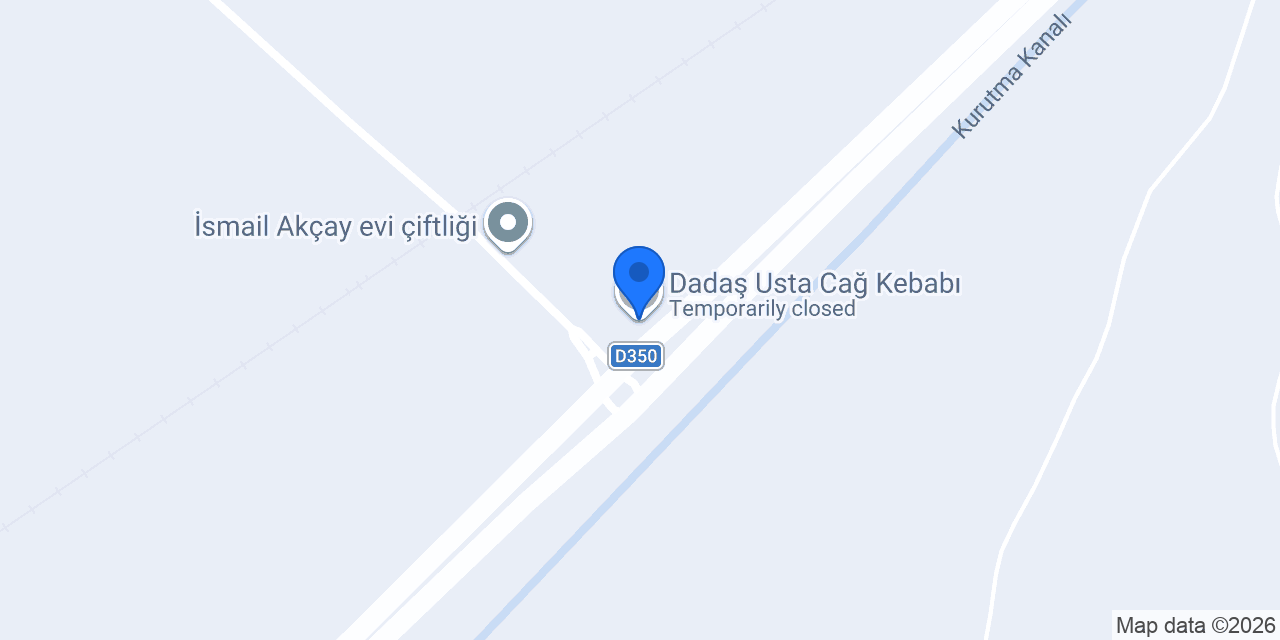 Dadaş Usta Cağ Kebabı konumu