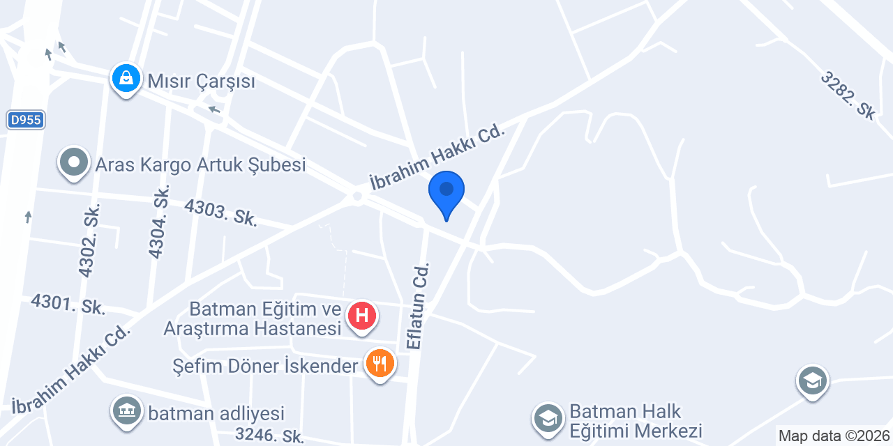 İlkbahar Eczanesi konumu