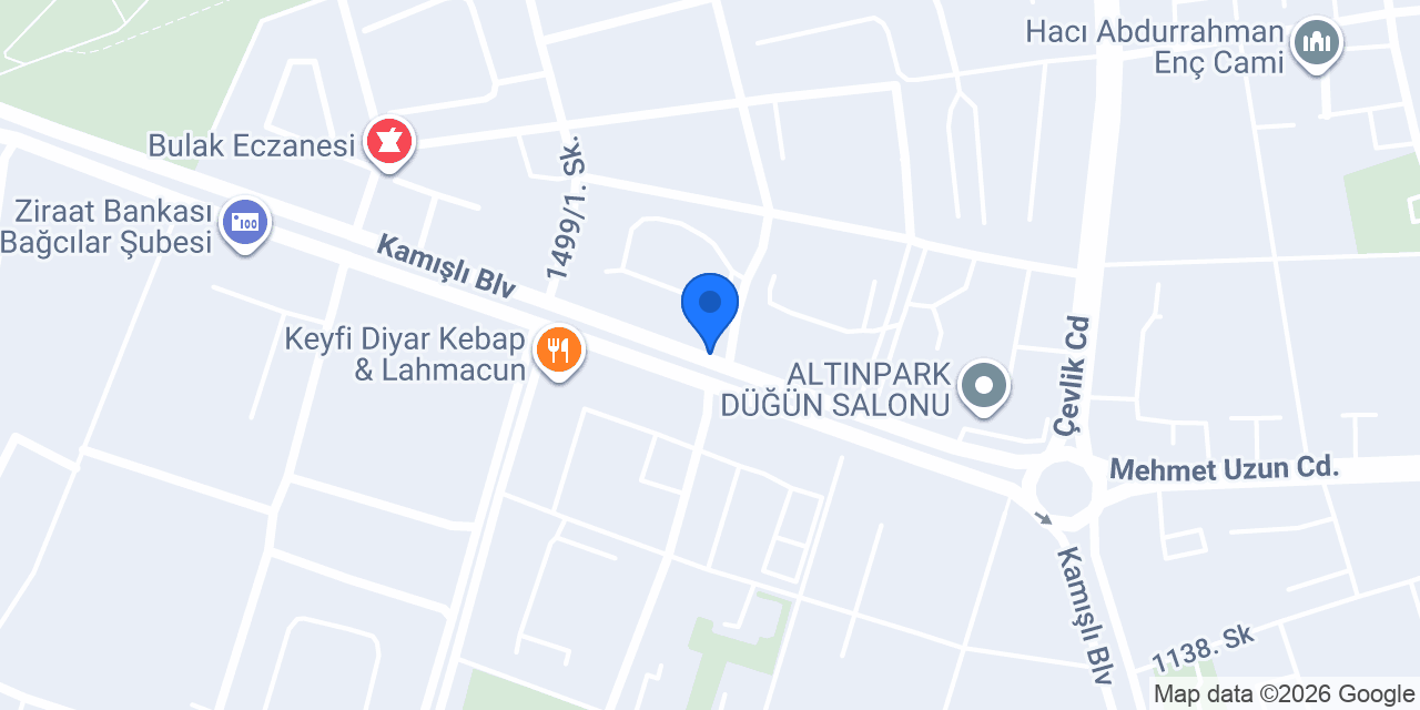 Huzur Kuyumculuk konumu