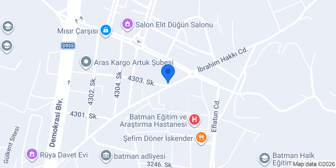 ELGÜN ECZANESİ konumu