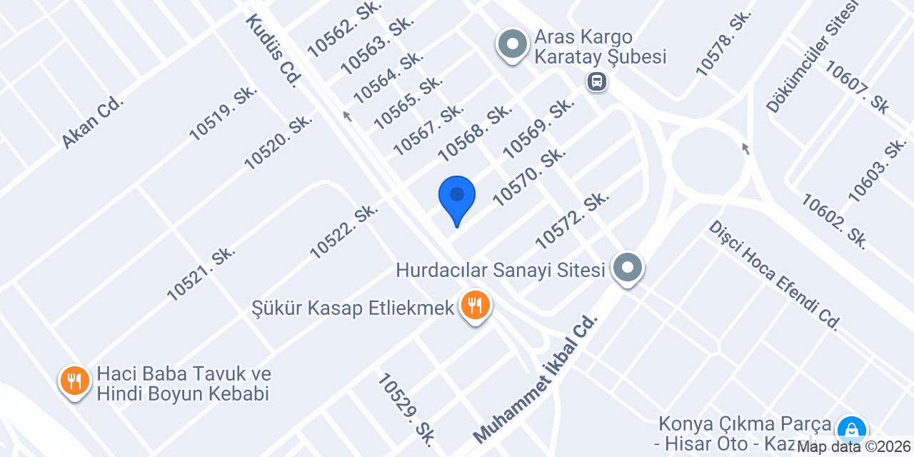 Bireliş Transpalet konumu
