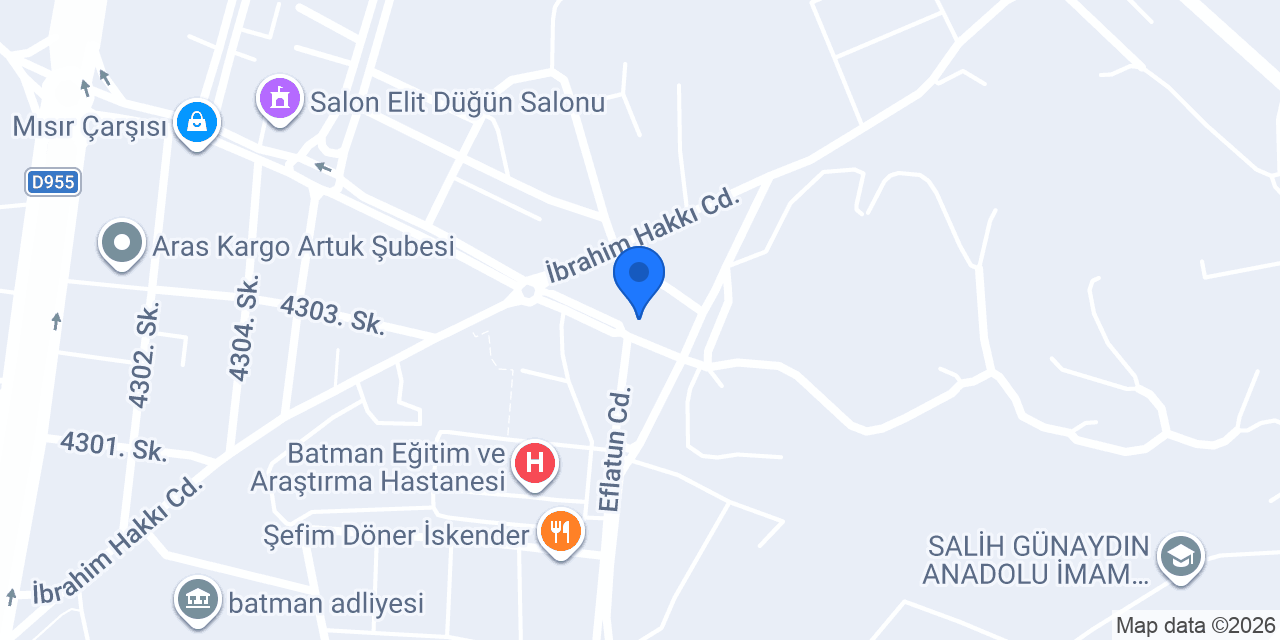Malabadi Eczanesi konumu